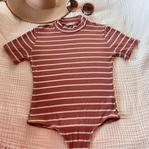 Striped Bodysuit